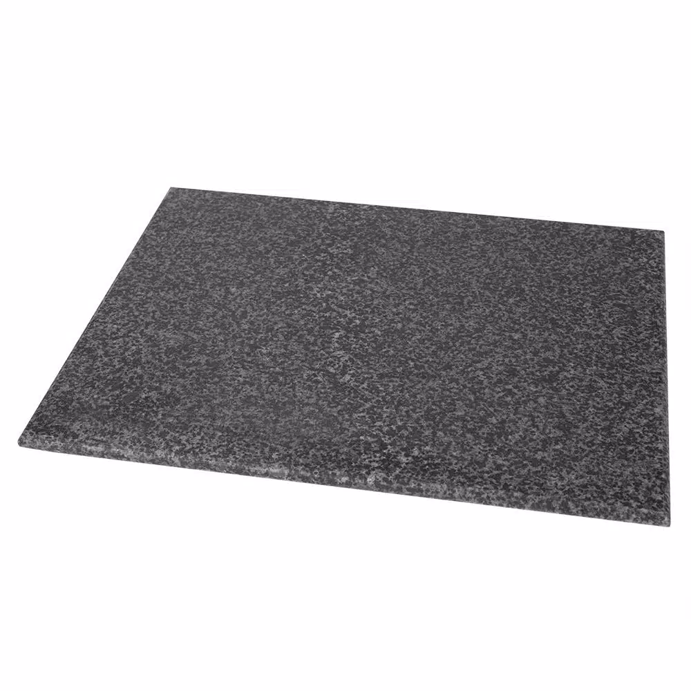 Unbranded 12 in. x 16 in. Granite Cutting Board - Modern Rectangular Stone Pastry & Prep Board