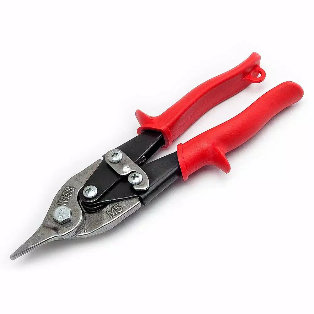 WISS Metalmaster Bulldog Snips, 9.75 in. Straight-Cut for Heavy Stock