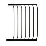 Dreambaby 21 in. Gate Extension for Chelsea Series Standard Height Child Safety Gates, Black thumbnail 1
