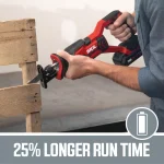 SKIL 20V PWRCORE Cordless Compact Reciprocating Saw Kit with 2.0 Ah Battery and Charger thumbnail 3