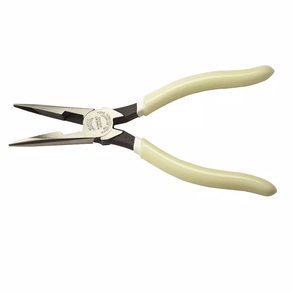 Klein Tools Hi-Viz Long-Nose Side Cutting Pliers