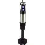 Ovente 6-Speed Hand Blender Potato Masher Attachment, Black thumbnail 7