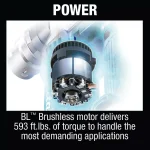 Makita 18V X2 LXT Brushless Cordless Shear Wrench Kit with 5.0 Ah Batteries and Dual Port Rapid Charger thumbnail 9