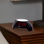 SXE Sunrise Simulator Night Light Alarm Clock with USB Charging Port and LED Display thumbnail 1