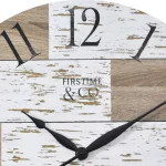 FirsTime and Co. Harper Pallets 27 in. Rustic Wall Clock thumbnail 3