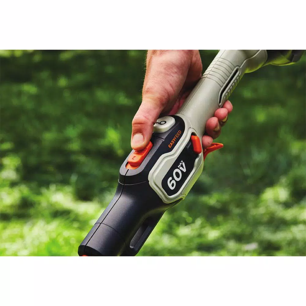 BLACK+DECKER 60V MAX 13 in. Cordless 2-in-1 String Trimmer and Lawn Edger with 1.5 Ah Battery and Charger