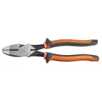 Klein Tools 9 in. Insulated High-Leverage Side-Cutting Pliers, 1000V Rated thumbnail 1