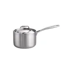 Tramontina 2 Qt Tri-Ply Clad Stainless Steel Sauce Pan with Lid thumbnail 1