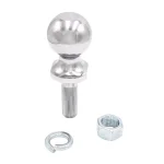 TowSmart 1-7/8 in. Chrome Hitch Ball with Wrench Flats thumbnail 2