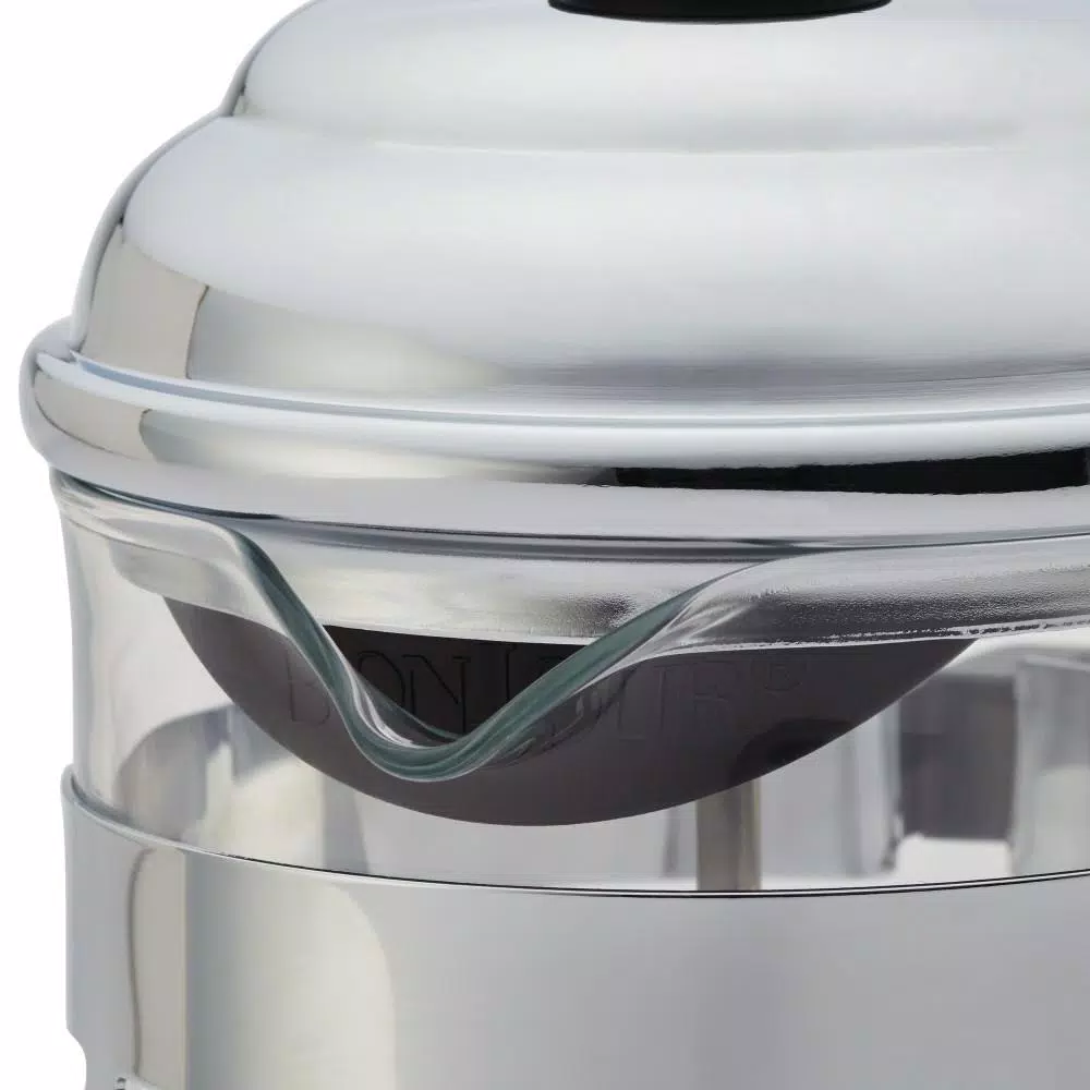 BonJour Monet 12-Cup French Press with Patented Stainless Steel Filtering Lid