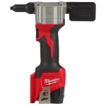 Milwaukee M12 12V Cordless Rivet Tool Kit with (2) 1.5Ah Batteries, Charger & 1000 Lumen Rover Flood Light thumbnail 12