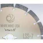 Whirlwind USA 7 in. Segmented Diamond Blade for Concrete, Stone, Brick, and Masonry thumbnail 3