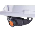 Ergodyne Skullerz 8973 Class C Full Brim Vented Hard Hat with Ratchet Suspension - White thumbnail 8