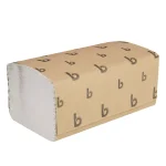 Boardwalk Single-Fold White Paper Towels, 9 x 9.45 in, 4000 Count Case thumbnail 1
