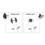 TEKTON 3/4 in. Drive x 40 in. Breaker Bar with 230° Pivoting Head thumbnail 3