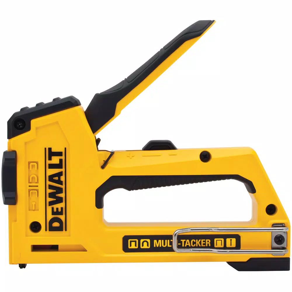 DEWALT 5-in-1 Multi-Tacker Stapler and Brad Nailer with 5000-Pack 3/8 in. Heavy Duty Staples