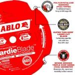 Diablo 7-1/4 in. 4-Tooth Polycrystalline Diamond (PCD) Tipped Fiber Cement Saw Blade thumbnail 4