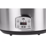 KALORIK 8 Qt. Stainless Steel Digital Slow Cooker with Ceramic Crock and Locking Lid thumbnail 2