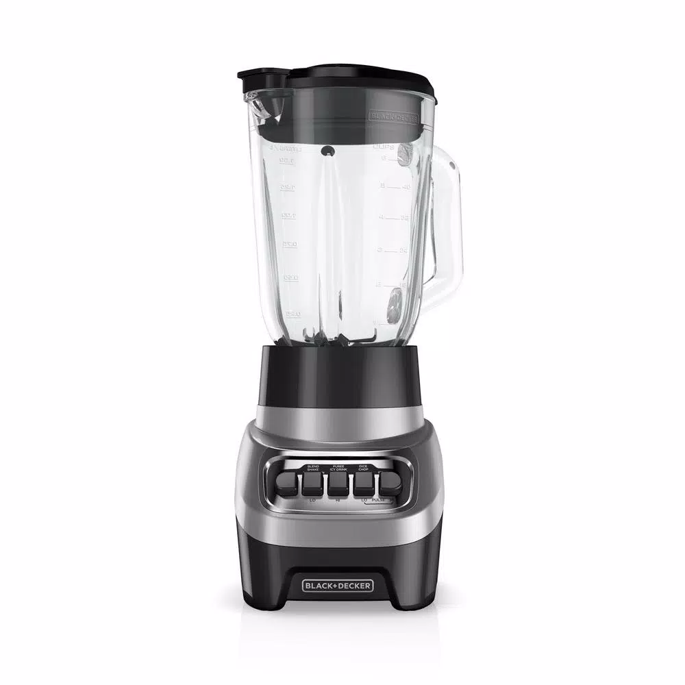 BLACK+DECKER PowerCrush 700W Multi-Function Blender with 48 oz. Glass Jar