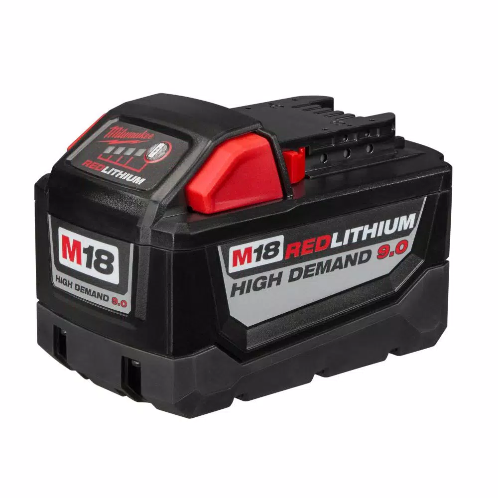 Milwaukee M18 FUEL 1 in. SDS-Plus D-Handle Rotary Hammer Kit with (2) 9.0 Ah Batteries