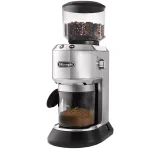 DeLonghi De'Longhi Dedica Stainless Steel Digital Conical Burr Coffee Grinder with 18 Settings thumbnail 1