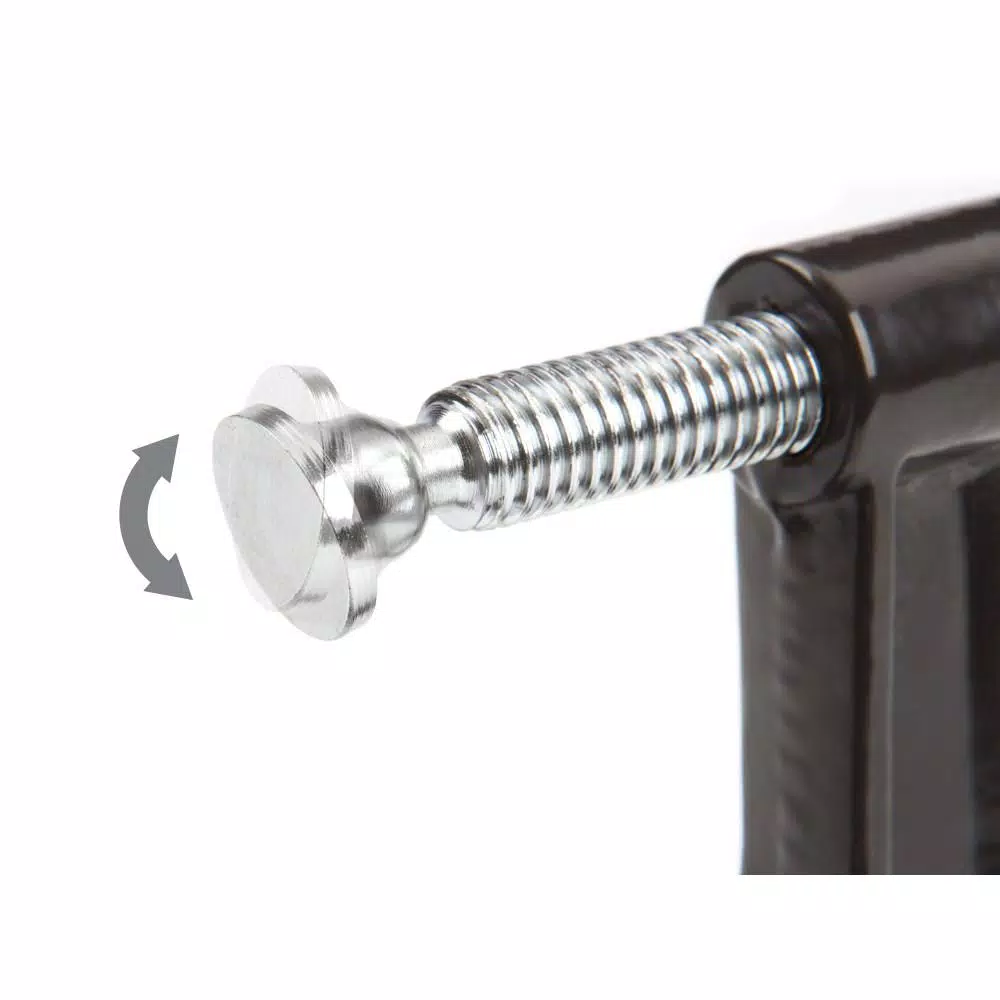 TEKTON 3-Piece Malleable Iron C-Clamp Set, 1 in. to 3 in.