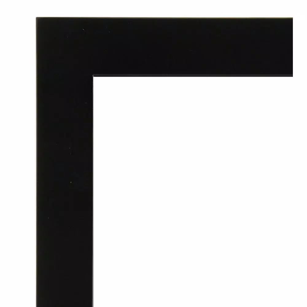 Pinnacle Black Wood Square Floater Picture Frame - Accommodates 8 x 8 or 5 x 5 inch Prints