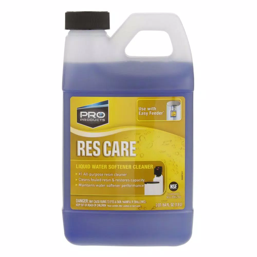 Pro Products Pro Res Care Liquid Resin Cleaner for Water Softeners, 64 oz.