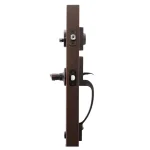 Copper Creek Colonial Handleset with Waverlie Lever Trim, Tuscan Bronze thumbnail 3