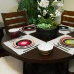 Gibson Almira 12-Piece Multicolor Melamine Outdoor Dinnerware Set, Service for 4 thumbnail 2