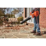 BLACK+DECKER 9 Amp Corded Electric Axial Handheld Leaf Blower, 450 CFM, 140 MPH thumbnail 2