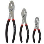 Stalwart 3-Piece Utility Slip Joint Plier Set with Storage Pouch thumbnail 1