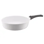 Berndes Vario Click Pearl 6 Qt. Cast Aluminum Ceramic Nonstick Saute Pan, White thumbnail 1