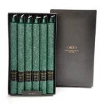 ROOT CANDLES A.I. Root 9 in. Timberline Arista Dark Green Taper Dinner Candles, Box of 12 thumbnail 1