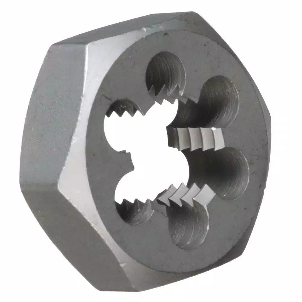 Drill America 12-Piece Carbon Steel NPT Pipe Tap and Die Set with Wooden Case