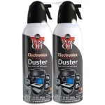 Dust Off 10 oz. Disposable Compressed Gas Duster, 2-Pack thumbnail 1