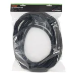 CURT 1/2" Convoluted Slit Loom Tubing, 25ft Black Wire Conduit thumbnail 3
