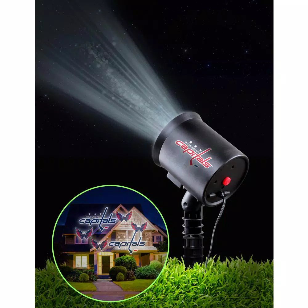 Unbranded NHL Washington Capitals Team Pride LED Projector Light