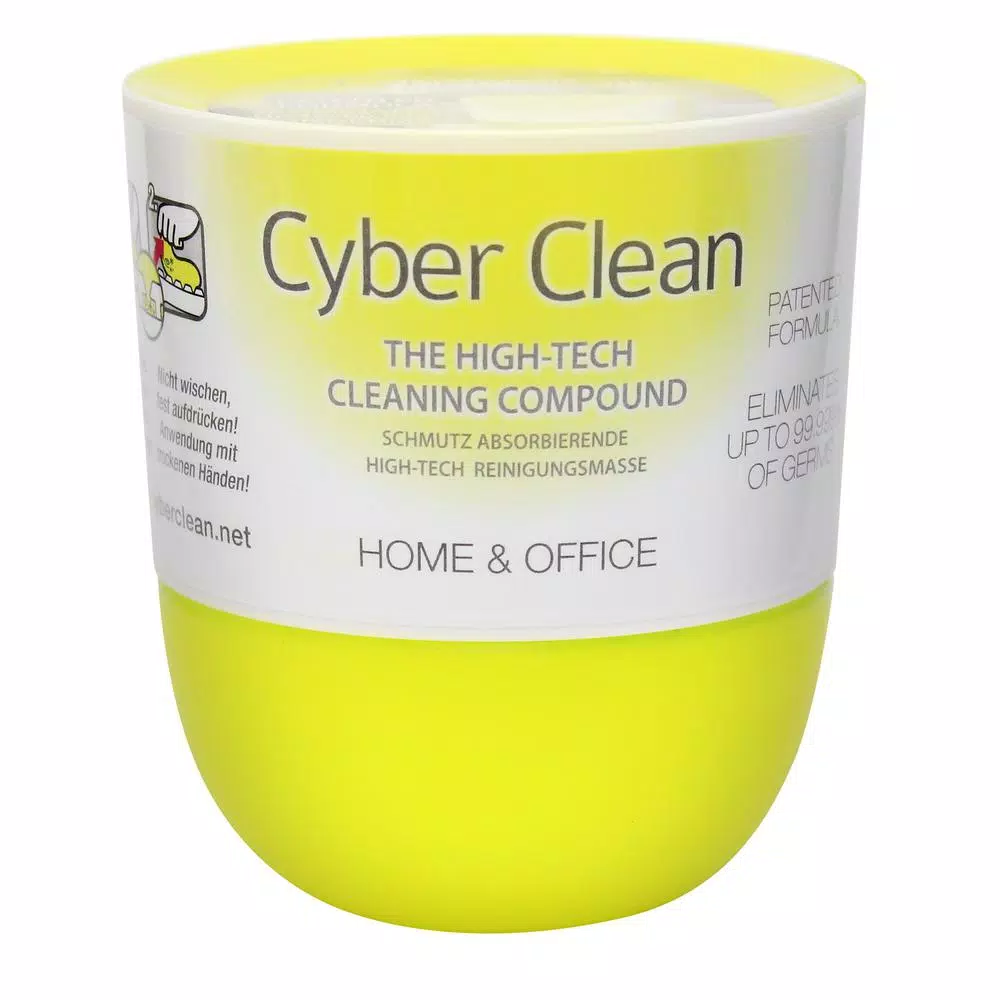 Cyber Clean Detailer Gel for Home and Office, Lemon Scent, 5.64 oz (3-Pack)