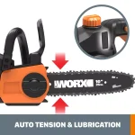 Worx 20V Power Share 3-3/8 in. Compact Cordless Circular Saw (Tool Only) thumbnail 7