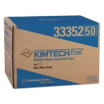 Kimtech Kimtex Industrial Cleaning Wipes, Blue, 12.1 x 16.8 in, 180 Count thumbnail 1