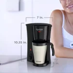 BLACK+DECKER Brew'n Go Single Serve Coffee Maker with 15 oz. Thermal Travel Mug, Black thumbnail 7