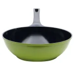 Ozeri Green Earth Nonstick Ceramic Wok, 12-inch Die-Cast Aluminum, Induction Safe thumbnail 1
