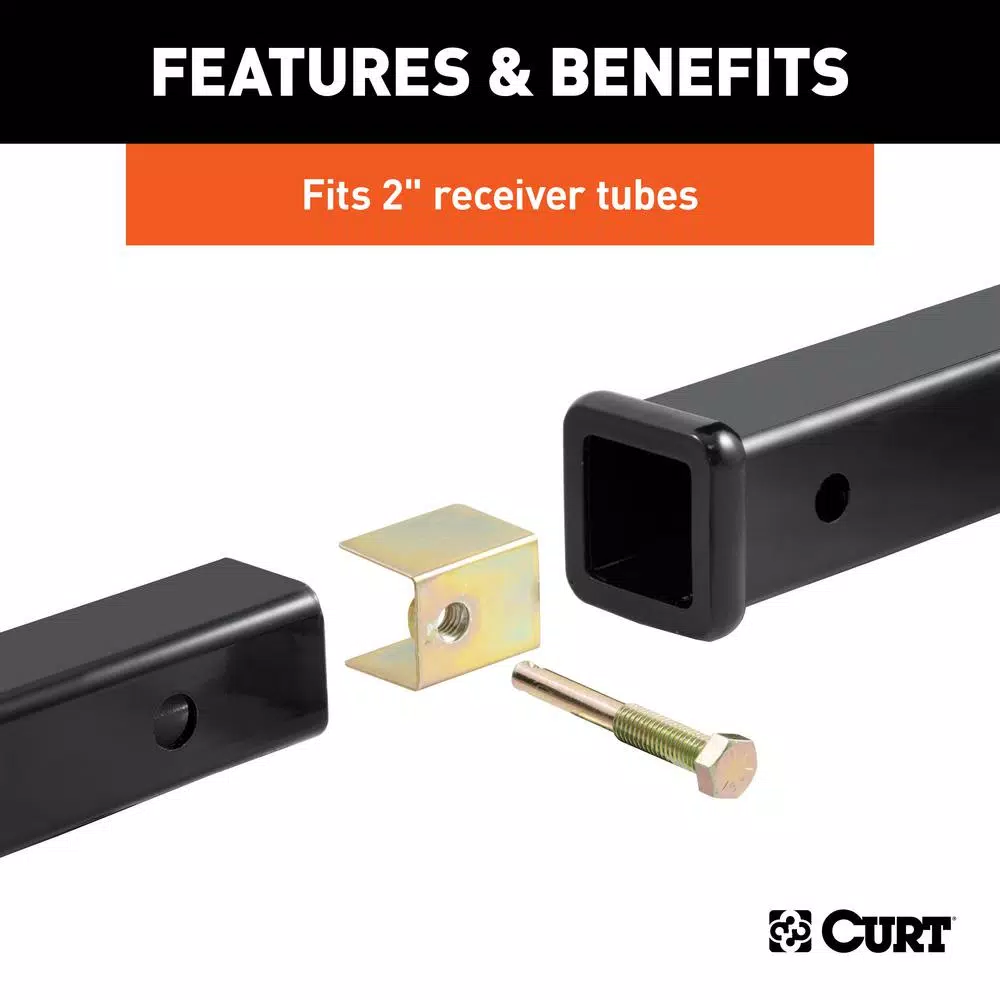 CURT Anti-Rattle Kit for 2-inch Receiver Hollow Shanks