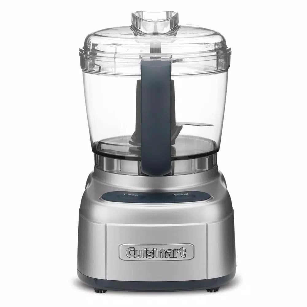 Cuisinart Elemental Collection 4-Cup Food Processor and Chopper/Grinder, Silver