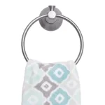 Arista Arlington Satin Nickel Wall Mount Towel Ring thumbnail 2