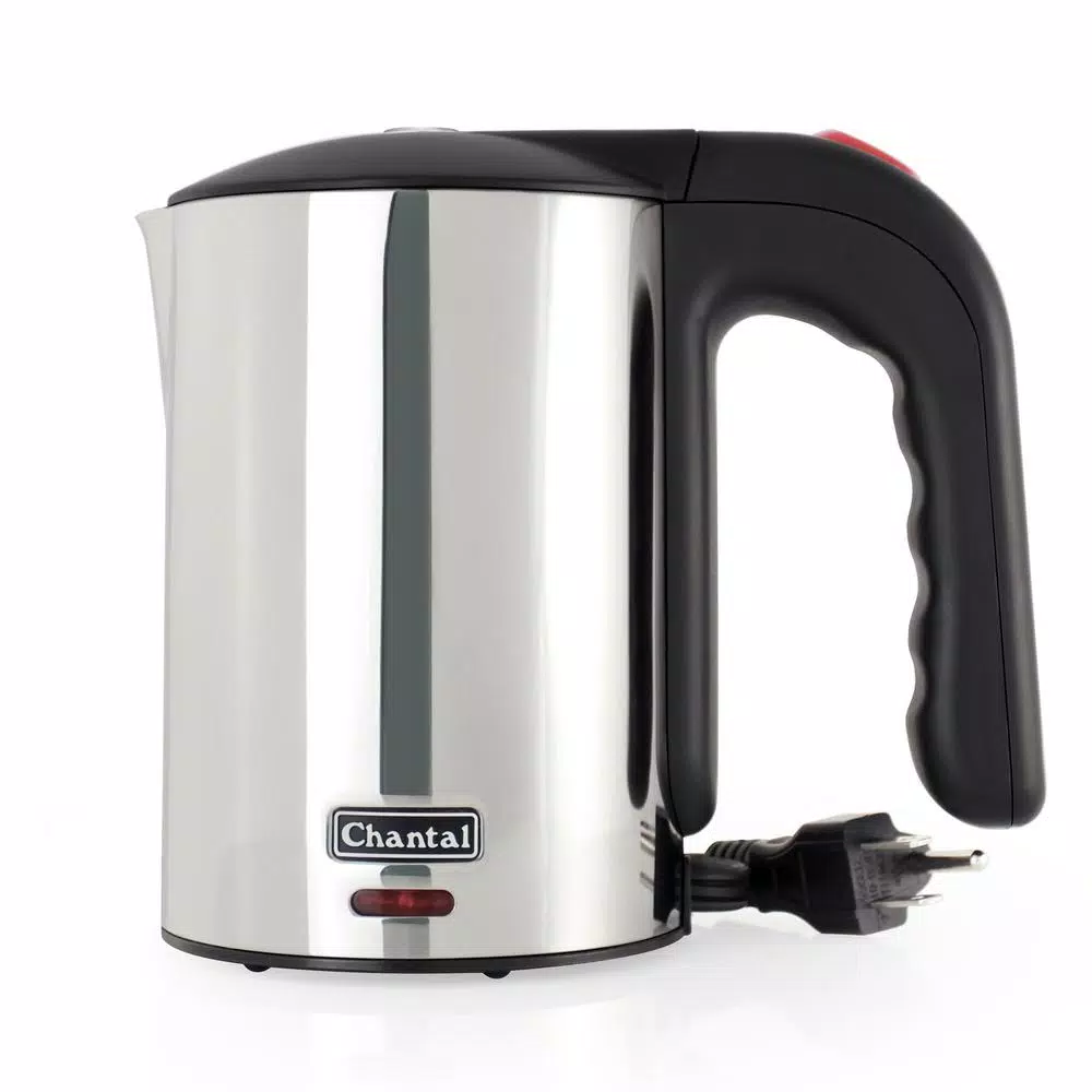 Chantal Colbie Ekettle 2.5-Cup Stainless Steel Electric Kettle, 1000W, Polished Stainless Steel