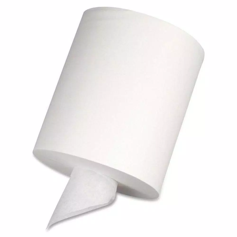 Georgia-Pacific SofPull White Premium 1-Ply Center Pull Paper Towels, 350 Sheets per Roll, 6 Rolls per Carton