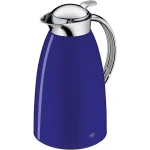 Alfi Gusto Glass Vacuum Carafe, 1.06 Qt. Thermal Coffee Server, Royal Blue thumbnail 1