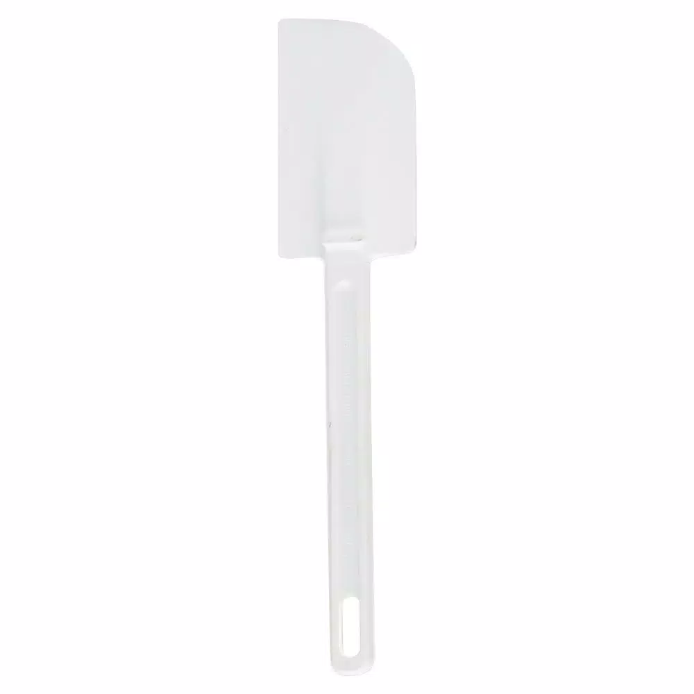 Rubbermaid Commercial Products White Rubber Spatula, 9.5 in.